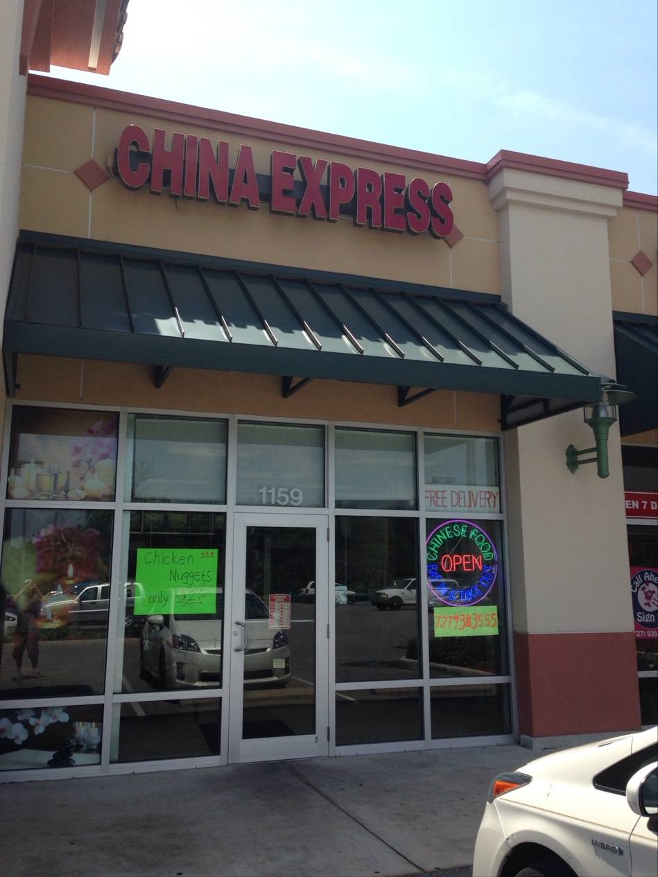 China Express | restaurant | 1159 S Pinellas Ave, Tarpon Springs, FL 34689, USA | 7279383555 OR +1 727-938-3555