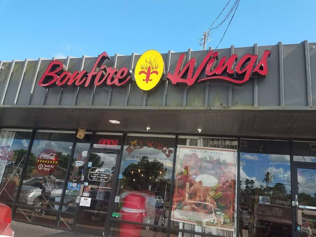 Bonfire Wings Restaurant | restaurant | 13030 Woodforest Blvd, Houston, TX 77015, USA | 7134516656 OR +1 713-451-6656