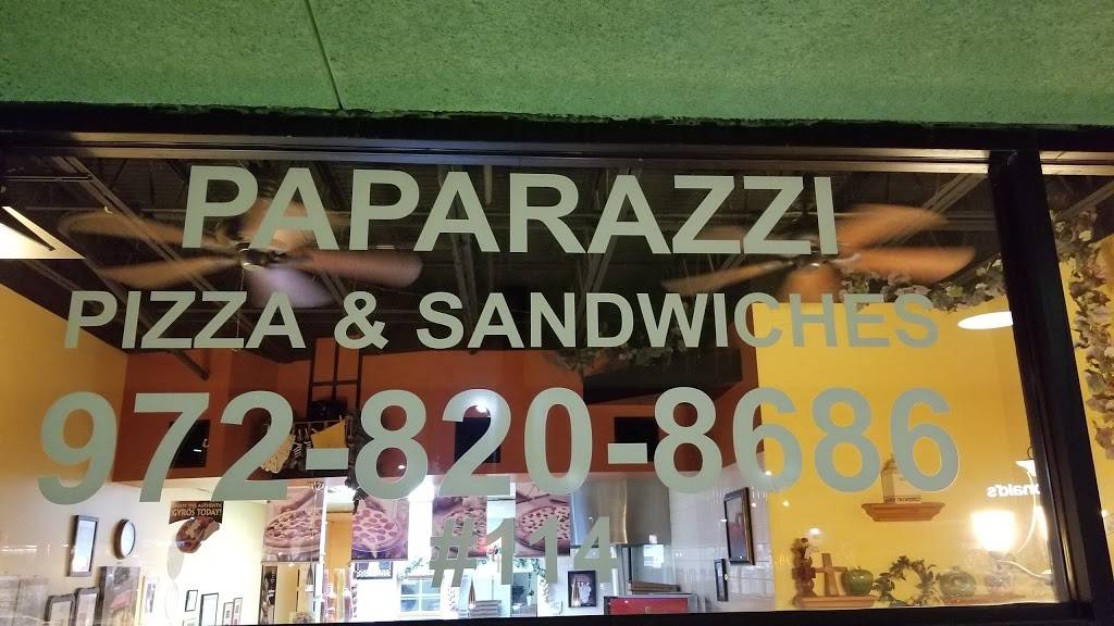Paparazzi Pizza | restaurant | 2145 N Josey Ln # 114, Carrollton, TX 75006, USA | 9728208686 OR +1 972-820-8686