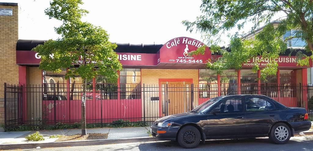 Cafe Habibi | cafe | 1413, 5445 W Diversey Ave, Chicago, IL 60639, USA | 7737455445 OR +1 773-745-5445