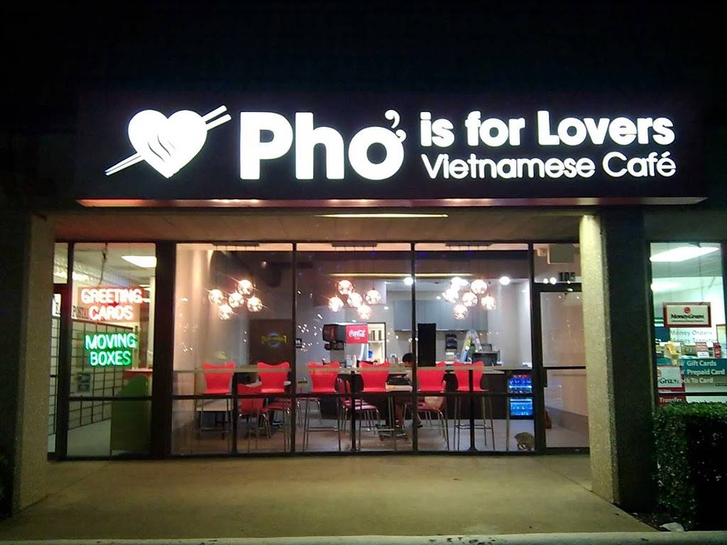 Pho is for Lovers | restaurant | 5521 Greenville Ave #105, Dallas, TX 75206, USA | 9727081028 OR +1 972-708-1028