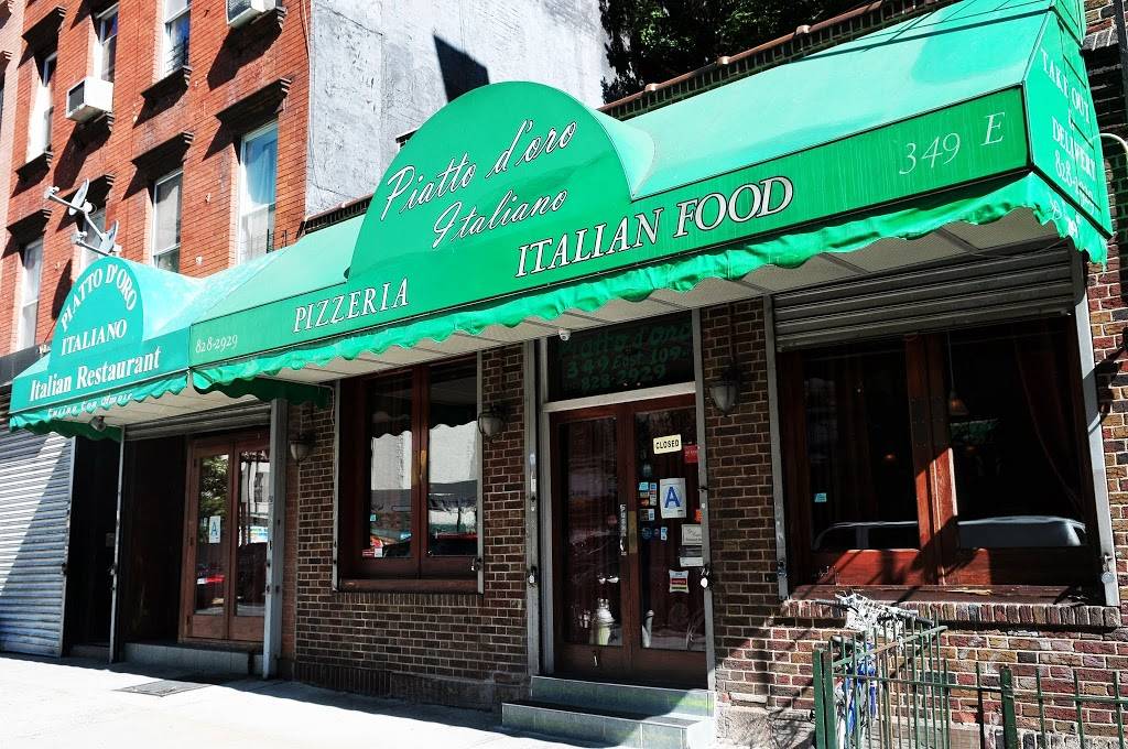 Piatto dOro | restaurant | 347 E 109th St, New York, NY 10029, USA | 6464845118 OR +1 646-484-5118