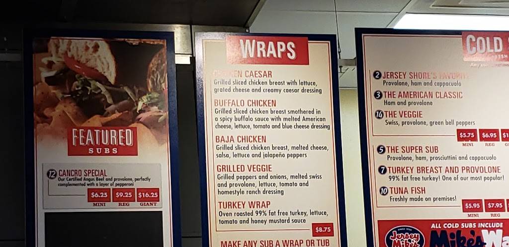 Jersey Mikes Subs | meal takeaway | 6985 Park Centre Dr, Cottonwood Heights, UT 84121, USA | 8012559477 OR +1 801-255-9477
