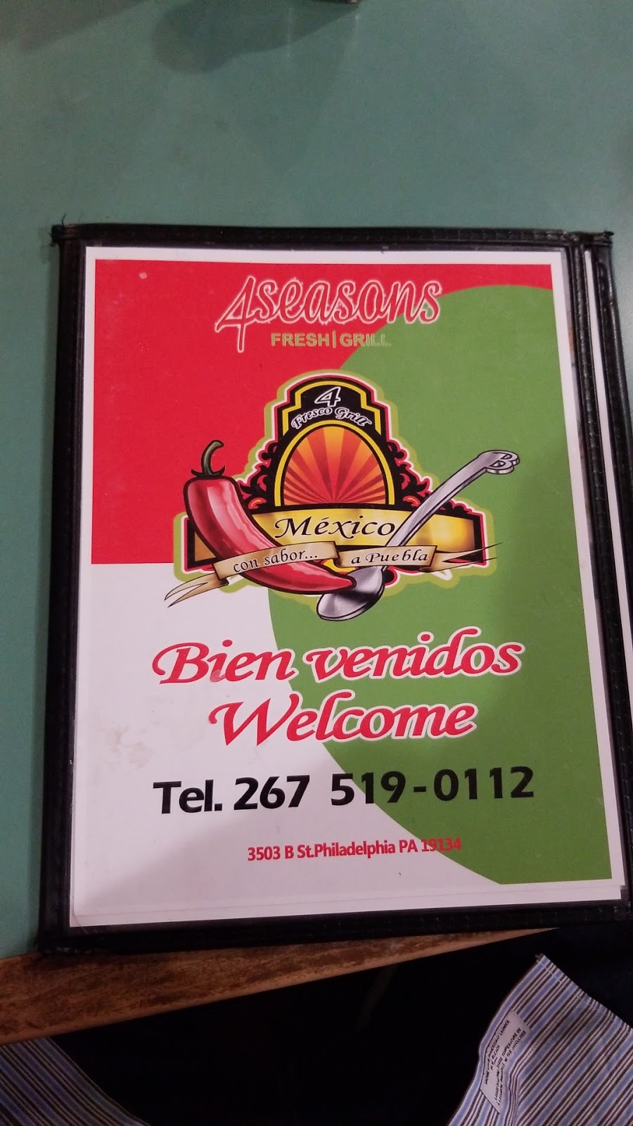4 Seasons Mexican Restaurant | restaurant | 3503 B St, Philadelphia, PA 19134, USA | 2675190112 OR +1 267-519-0112