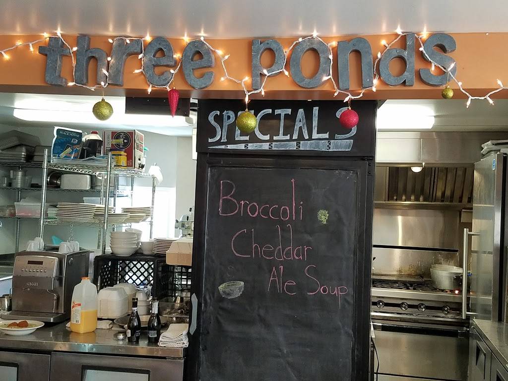 Three Ponds | restaurant | 12 VT-15, West Danville, VT 05873, USA | 8022273300 OR +1 802-227-3300