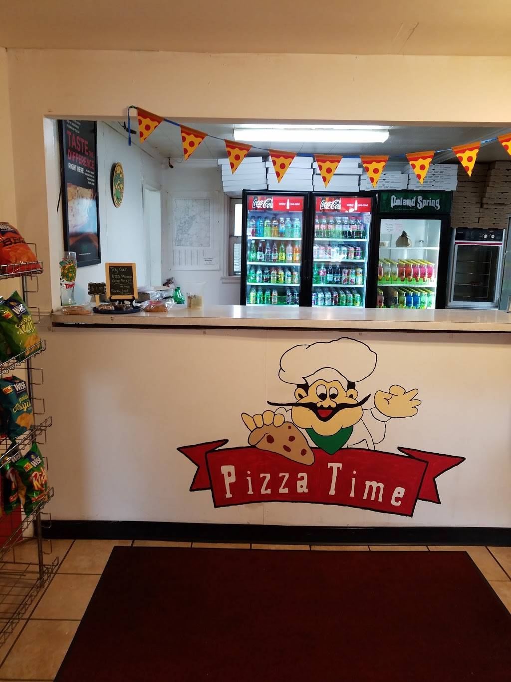 Pizza Time | restaurant | 636 Maple Ave, Saratoga Springs, NY 12866, USA | 5185876265 OR +1 518-587-6265