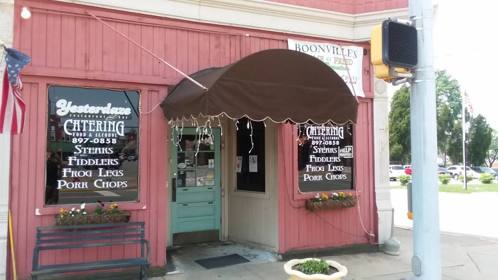 Yesterdaze | restaurant | 101 S 2nd St, Boonville, IN 47601, USA | 8128970858 OR +1 812-897-0858