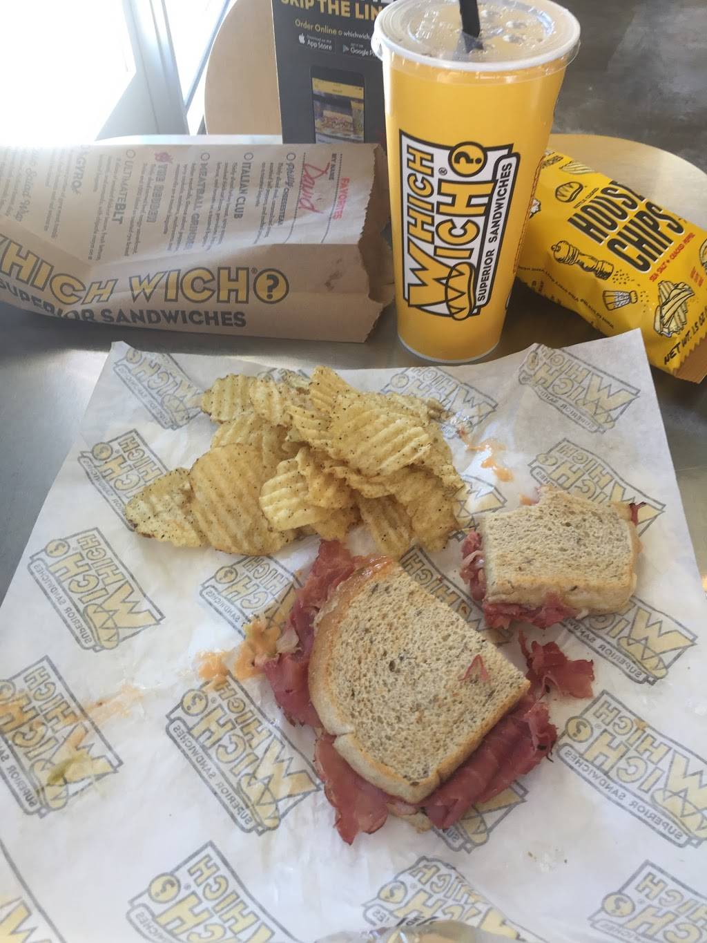 Which Wich | restaurant | 539 Cool Springs Blvd #100, Franklin, TN 37067, USA | 6157789425 OR +1 615-778-9425