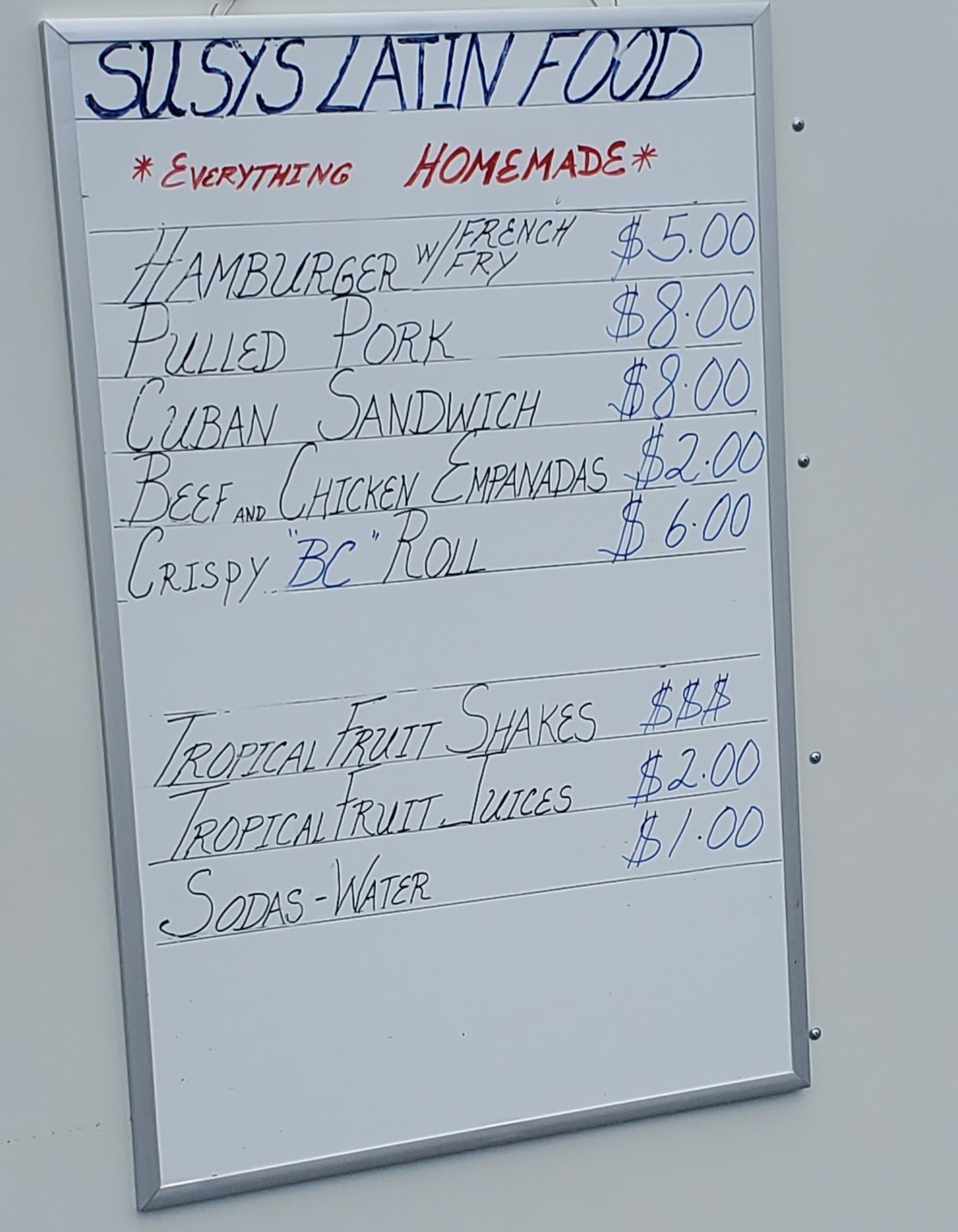 Susys Latin Food | restaurant | 10730 1/2, US-41, Dunnellon, FL 34432, USA | 7864060116 OR +1 786-406-0116