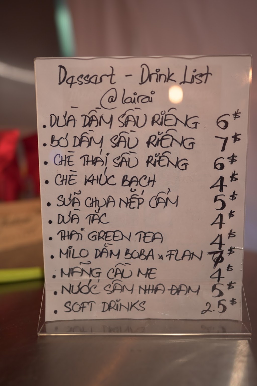 Lairai | restaurant | 9711 Bolsa Ave, Westminster, CA 92683, USA | 7142605188 OR +1 714-260-5188