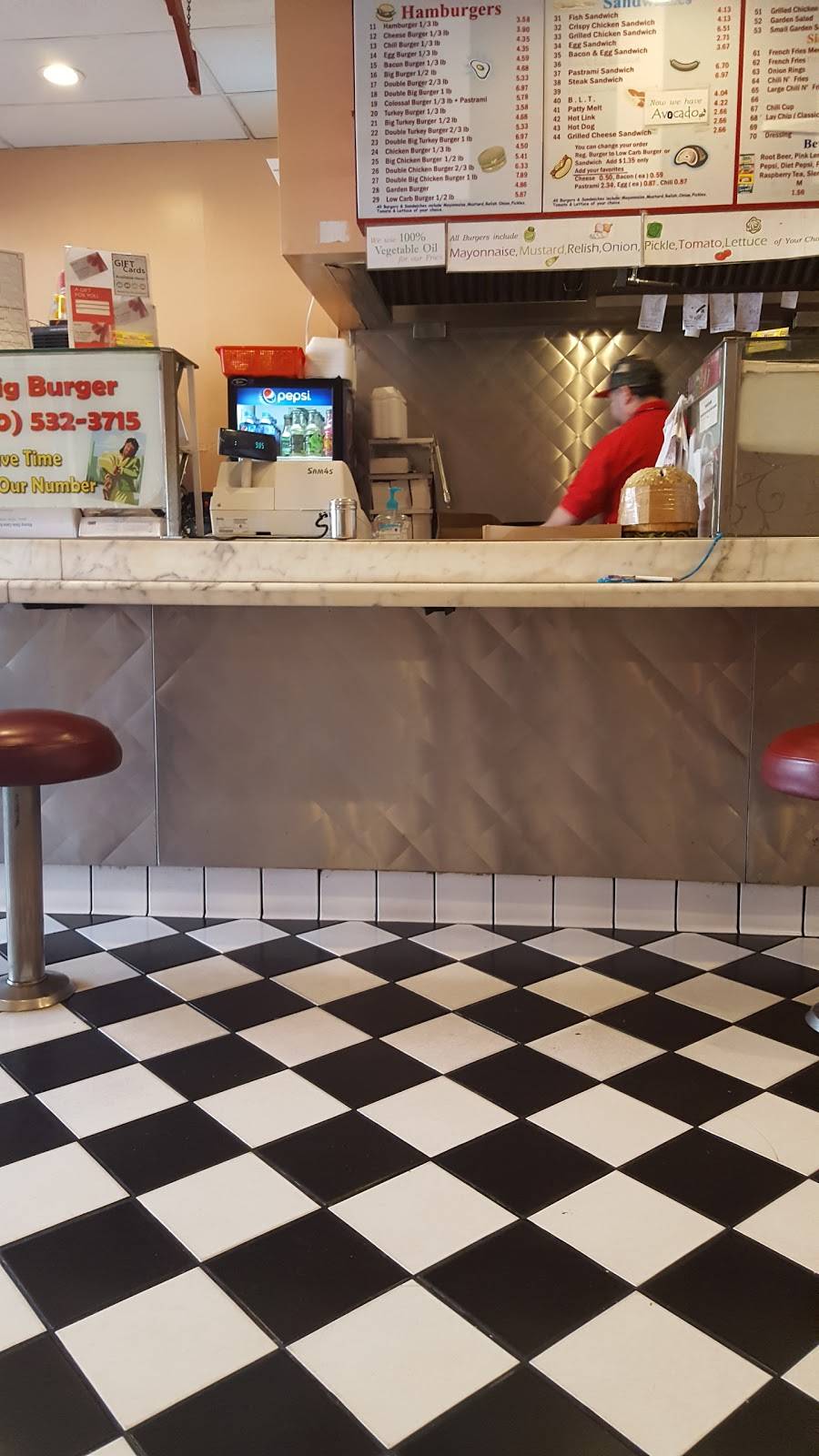 Big Burger | restaurant | 17940 S Avalon Blvd, Carson, CA 90746, USA | 3105323715 OR +1 310-532-3715