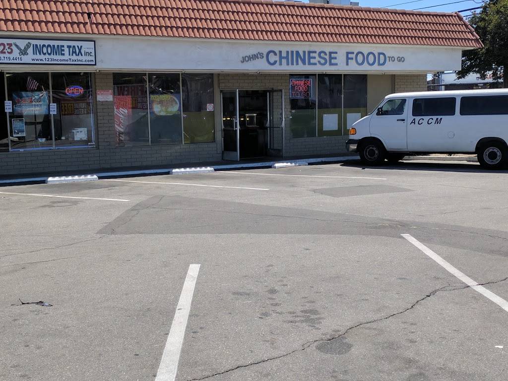 Johns Chinese Food | restaurant | 12506 Westminster Ave, Santa Ana, CA 92706, USA | 7145548510 OR +1 714-554-8510