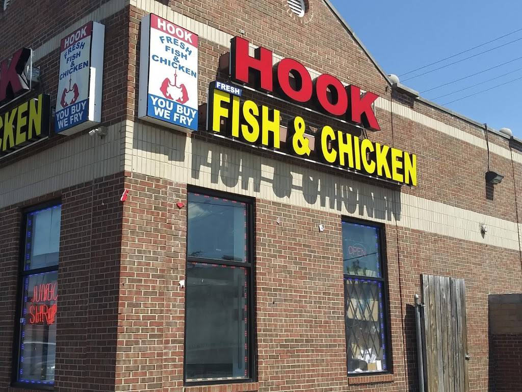 Hook Fresh Fish & Chicken | restaurant | 9200 Dexter &, Joy Rd, Detroit, MI 48206, USA | 3136757511 OR +1 313-675-7511