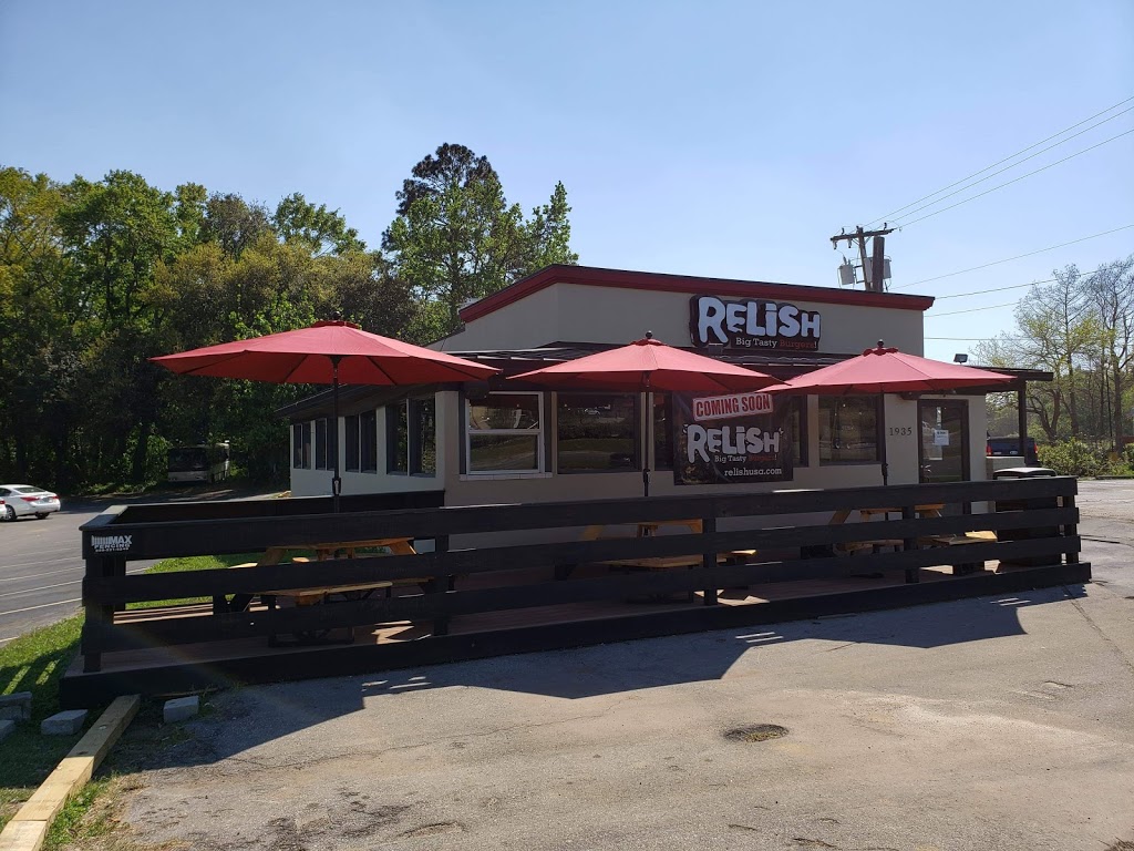 Relish - Big Tasty Burgers | restaurant | 1935 W Tennessee St, Tallahassee, FL 32304, USA | 8508070152 OR +1 850-807-0152