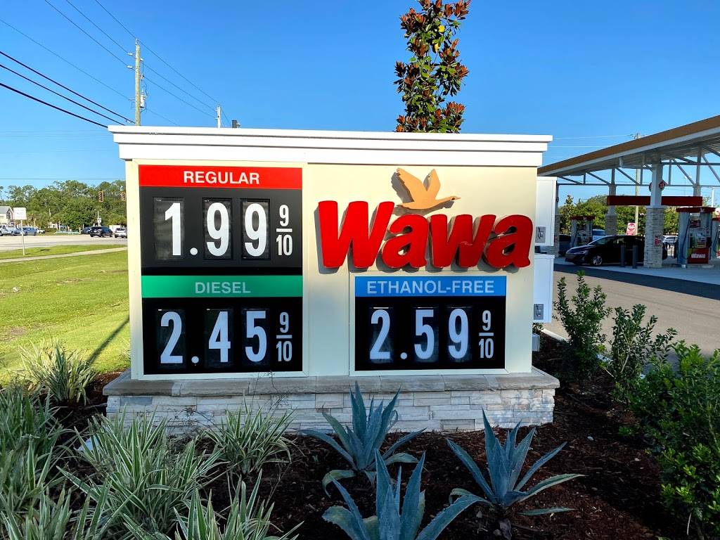 Wawa | cafe | 5600 FL-100 East, Palm Coast, FL 32164, USA | 3863614822 OR +1 386-361-4822