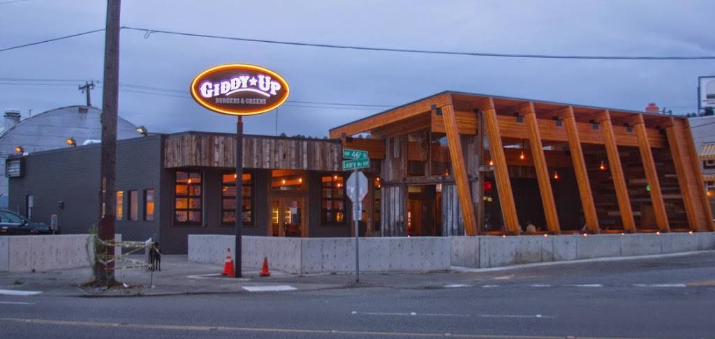 Giddy Up Burgers | restaurant | 4600 Leary Way NW, Seattle, WA 98107, USA | 2067822798 OR +1 206-782-2798