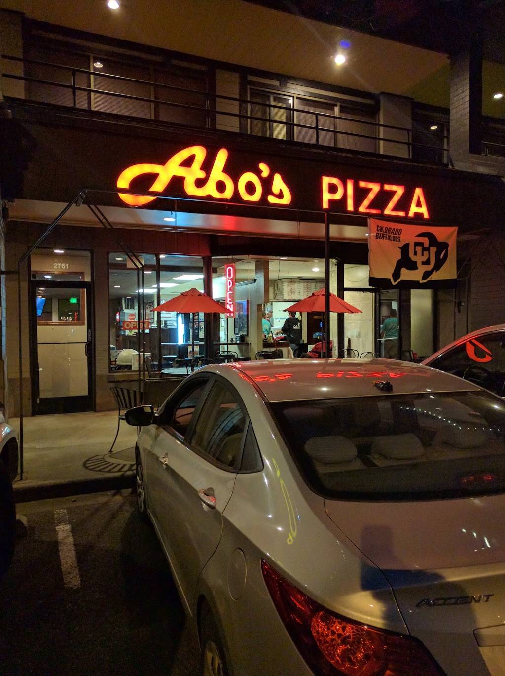 Abos Pizza | meal delivery | Willow Springs Shopping Center, 2761 Iris Ave, Boulder, CO 80304, USA | 3034431921 OR +1 303-443-1921