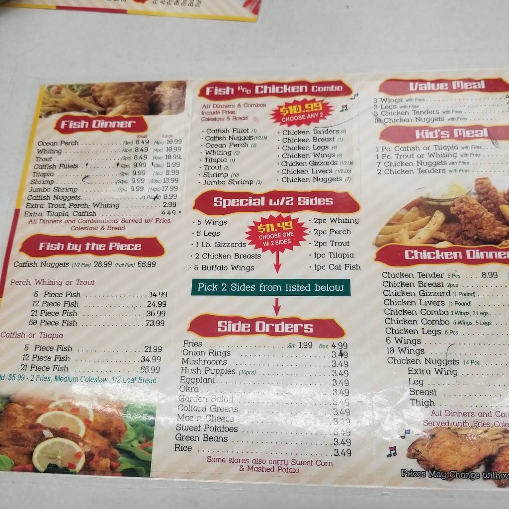 Hiphop Fish & Chicken | restaurant | 7938 Eastern Ave, Baltimore, MD 21224, USA | 4106310440 OR +1 410-631-0440