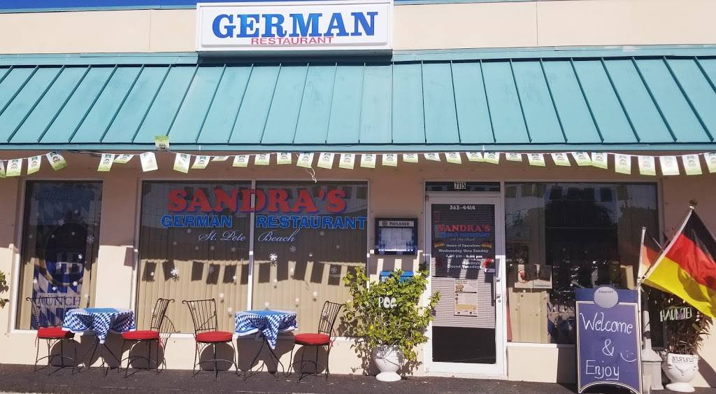 Sandras German Restaurant | restaurant | 7115 Gulf Blvd, St Pete Beach, FL 33706, USA | 7273634414 OR +1 727-363-4414