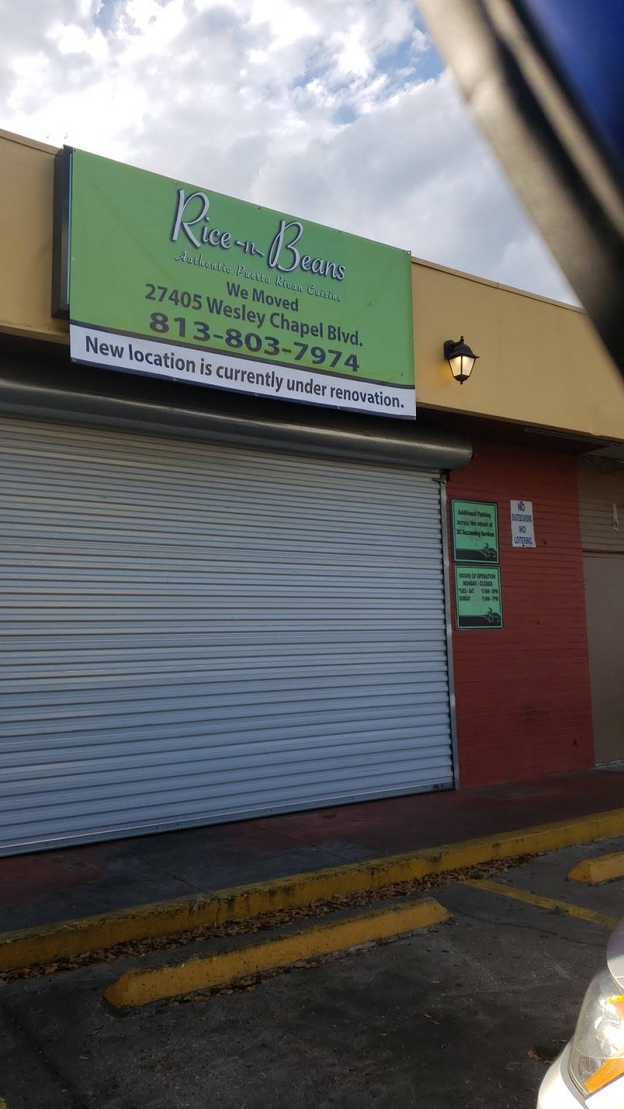 Rice N Beans | restaurant | 27405 Wesley Chapel Blvd, Wesley Chapel, FL 33544, USA | 8138037974 OR +1 813-803-7974