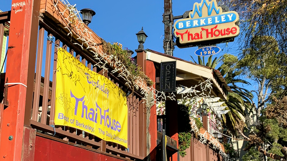 Berkeley Thai House | restaurant | 2511 Channing Way, Berkeley, CA 94704, USA | 5108437352 OR +1 510-843-7352