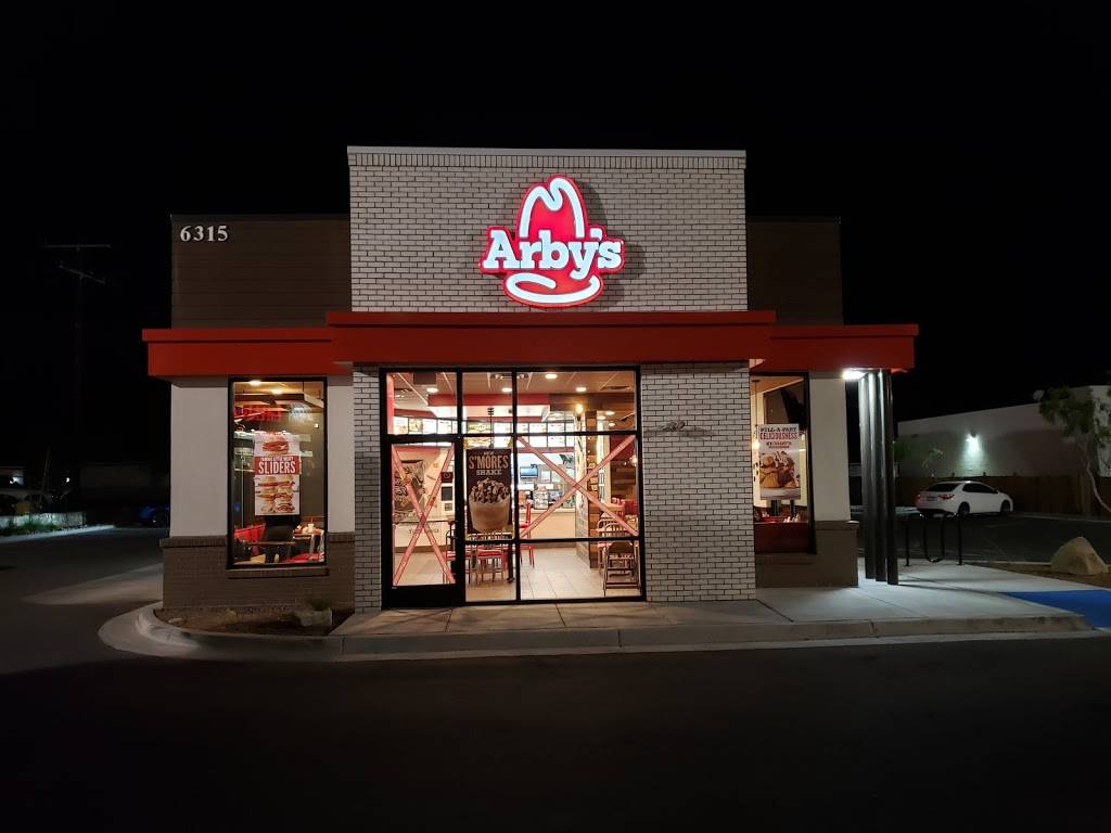 Arbys | restaurant | 6315 N Mesa St, El Paso, TX 79912, USA | 9155813612 OR +1 915-581-3612
