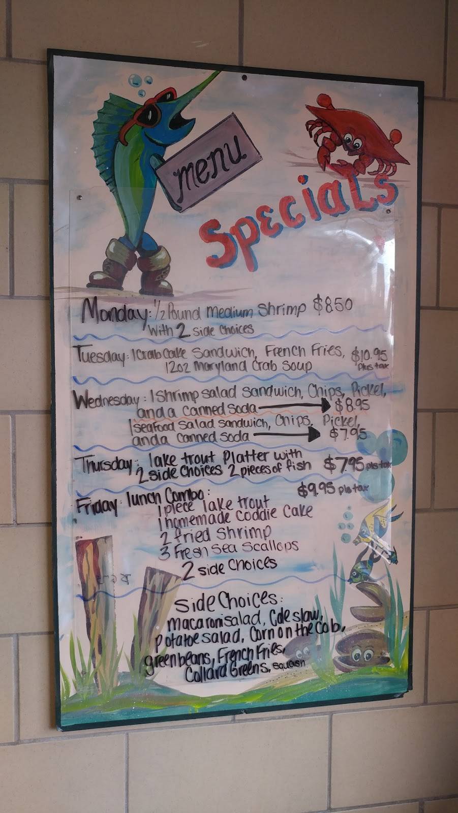 Captn Franks Seafood | restaurant | 201 N Highland Ave, Baltimore, MD 21224, USA | 4103273525 OR +1 410-327-3525