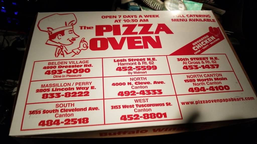 Pizza Oven | restaurant | 1589 N Main St, North Canton, OH 44720, USA | 3304944100 OR +1 330-494-4100