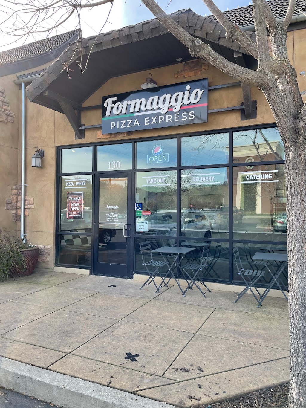 Formaggio Pizza Express | restaurant | 4390 Town Center Blvd #130, El Dorado Hills, CA 95762, USA | 9168055904 OR +1 916-805-5904
