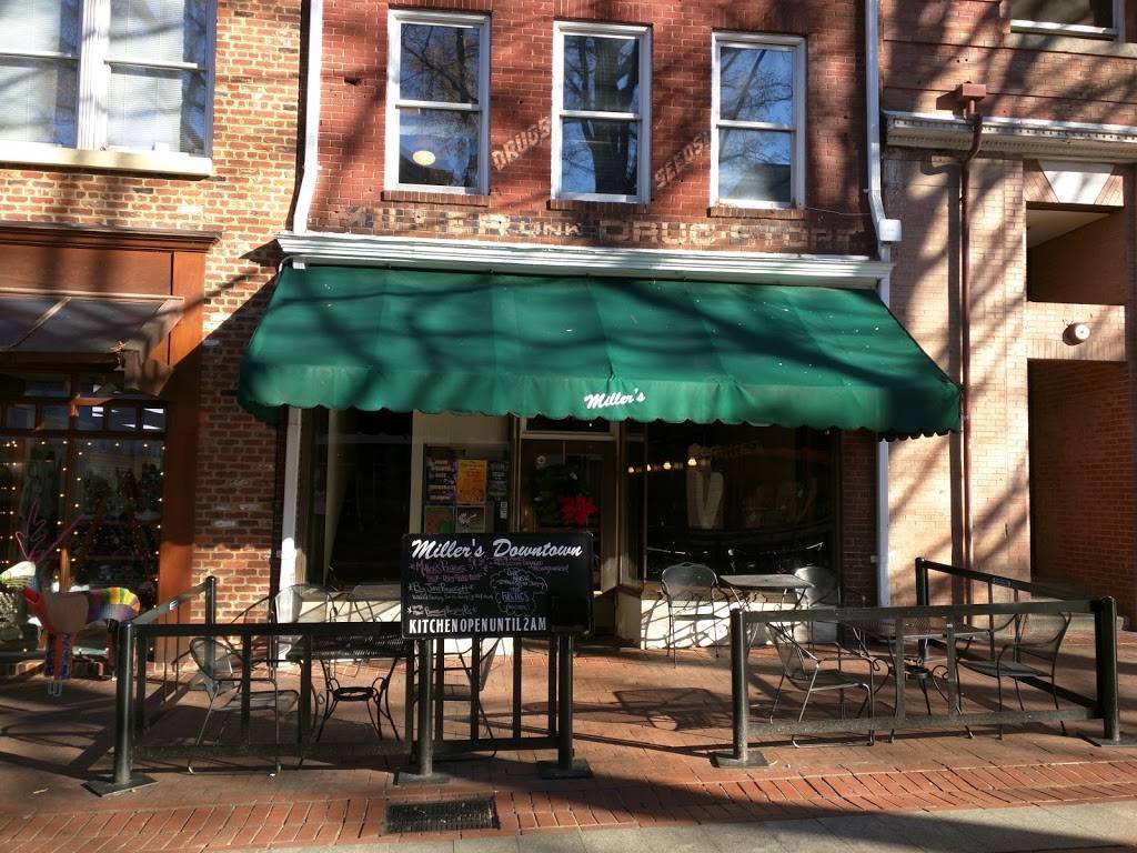 Millers Downtown | restaurant | 109 W Main St, Charlottesville, VA 22902, USA | 4349718511 OR +1 434-971-8511