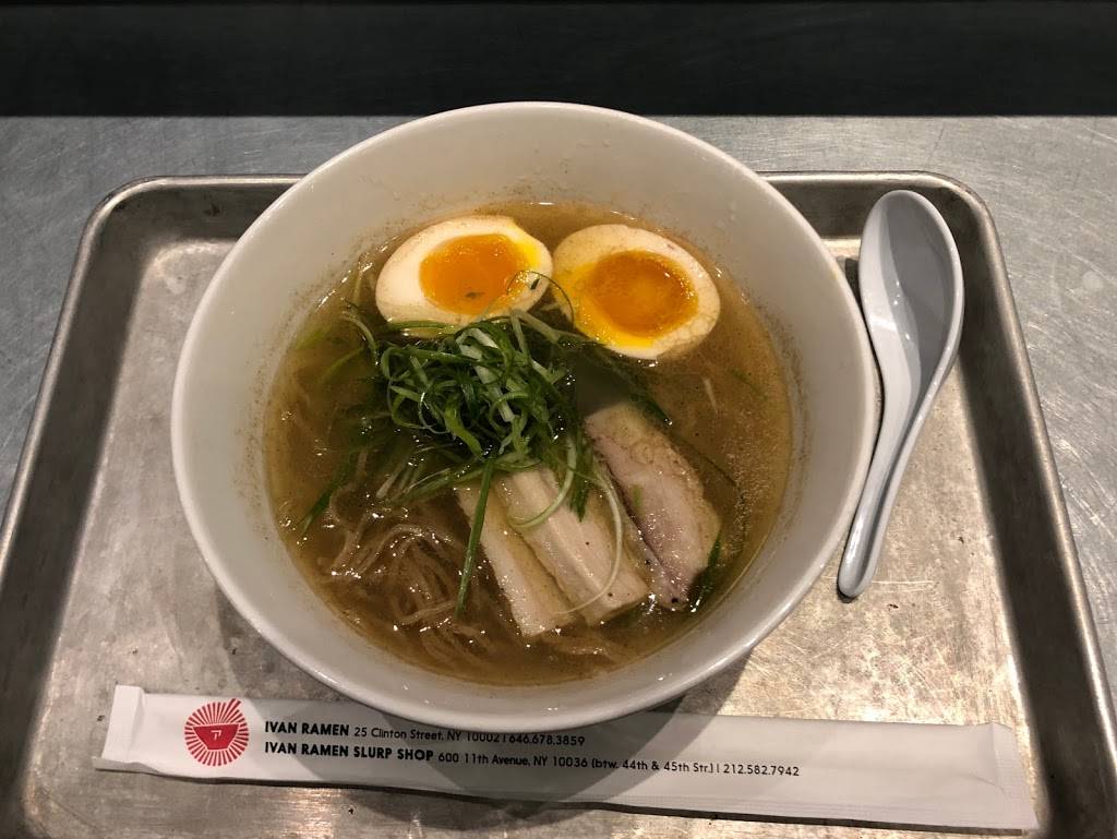 Ivan Ramen Slurp Shop | restaurant | 600 11th Ave, New York, NY 10036, USA | 2125827942 OR +1 212-582-7942