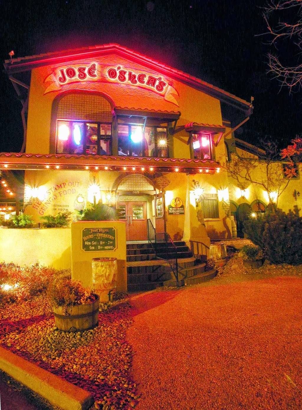 Jose OSheas | restaurant | 385 Union Blvd, Lakewood, CO 80228, USA | 3039887333 OR +1 303-988-7333