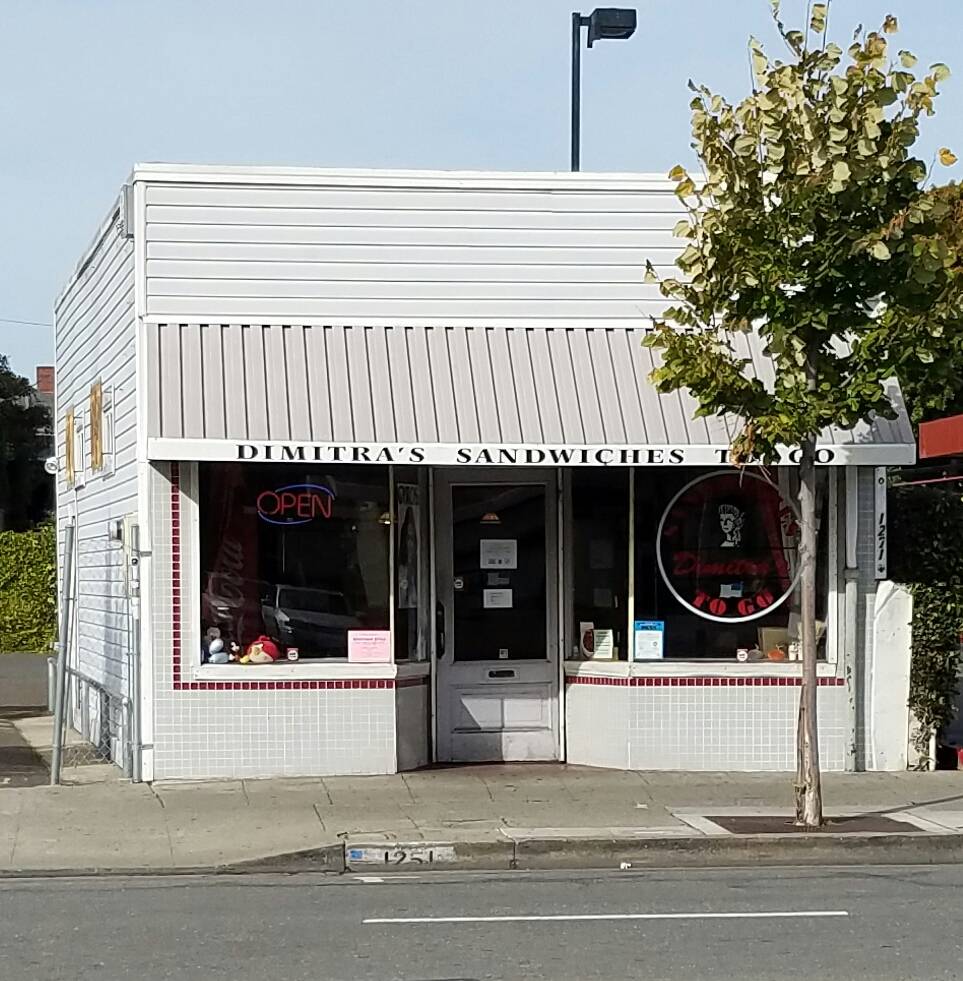 Dimitras Sandwiches To Go | restaurant | 1251 Park St, Alameda, CA 94501, USA | 5105213737 OR +1 510-521-3737