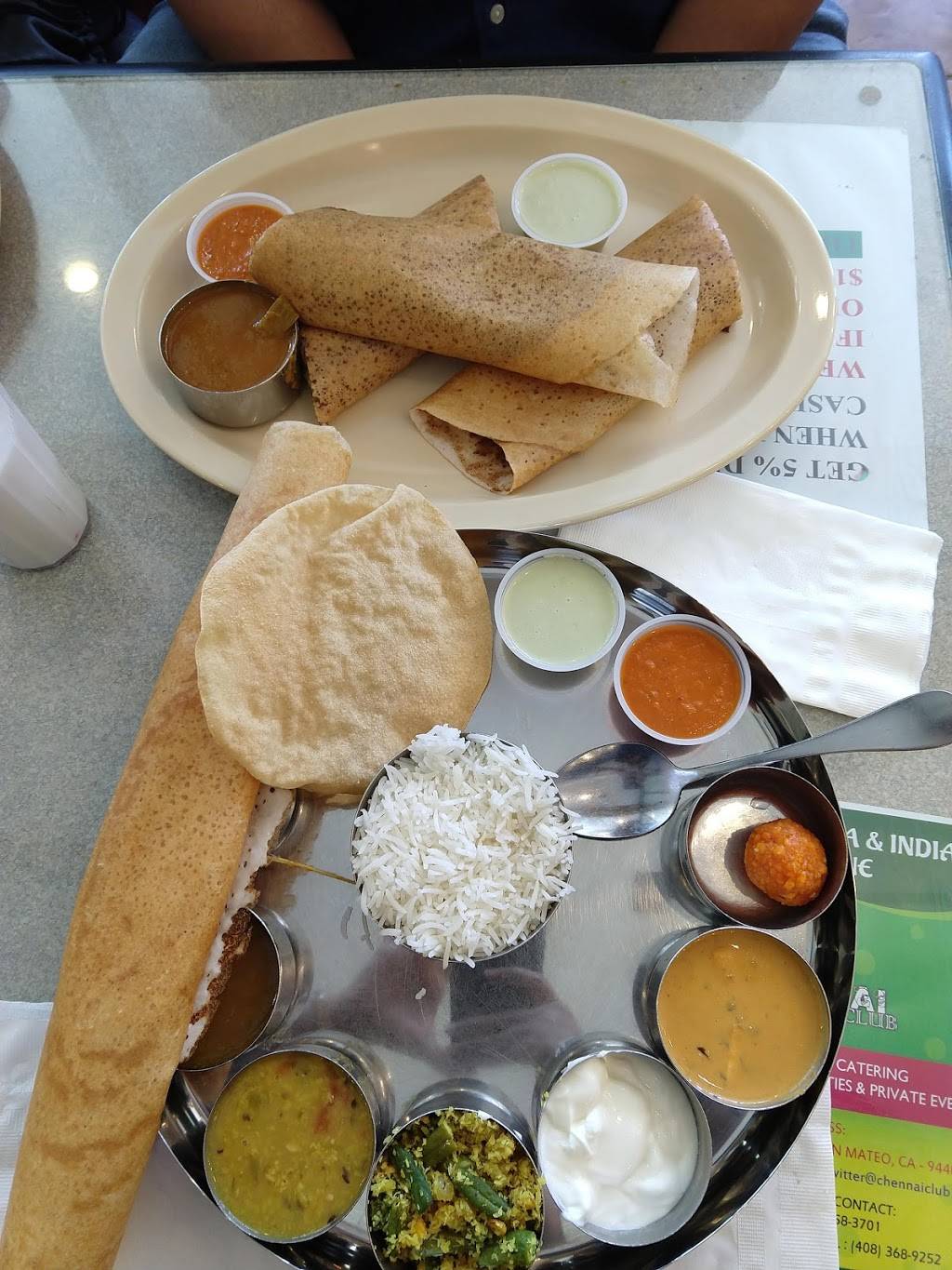 The Chennai Club | restaurant | 2299 S El Camino Real, San Mateo, CA 94403, USA | 6504583701 OR +1 650-458-3701