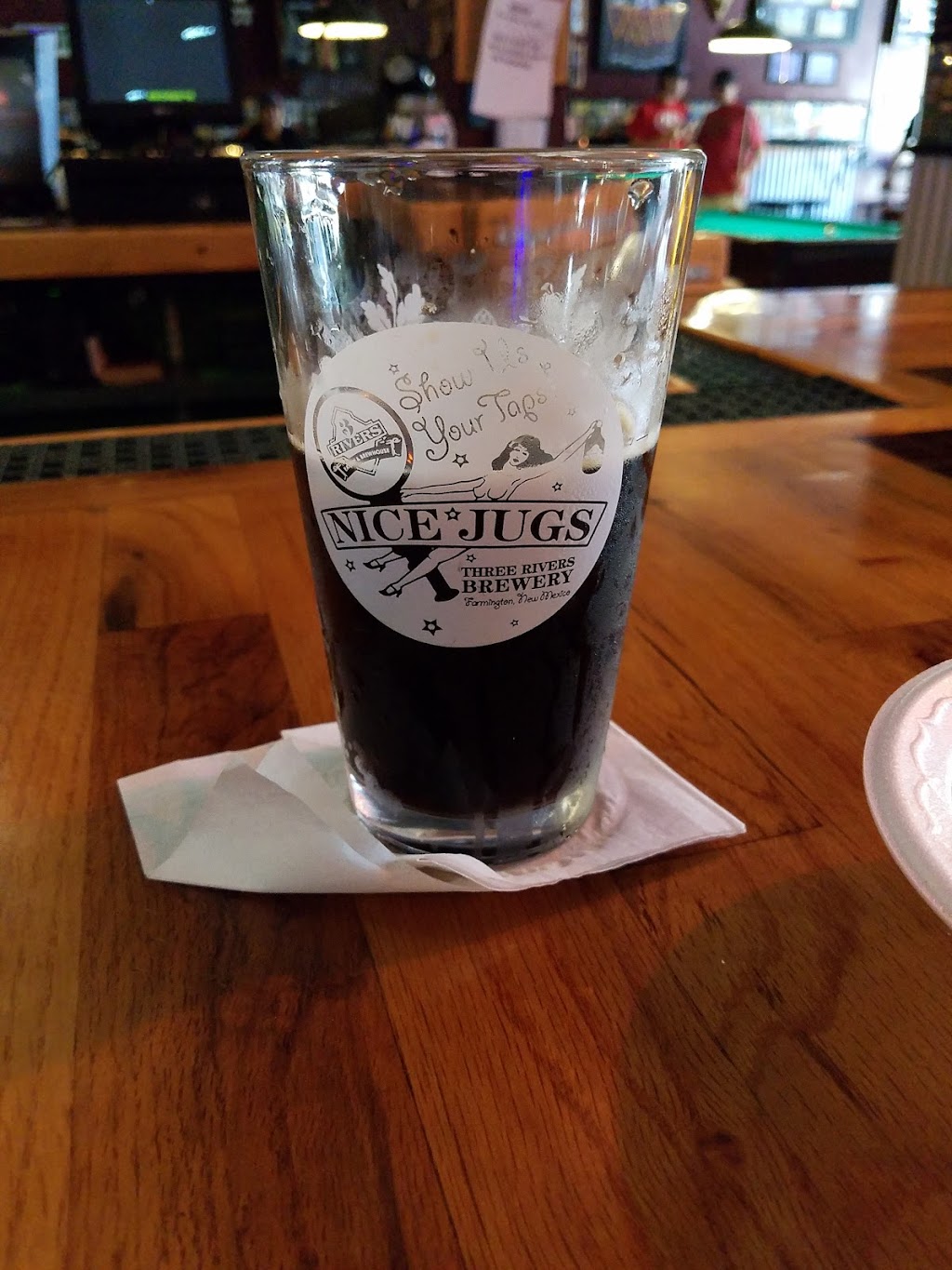 Three Rivers Tap & Game Room | restaurant | 111 E Main St, Farmington, NM 87401, USA | 5053256605 OR +1 505-325-6605