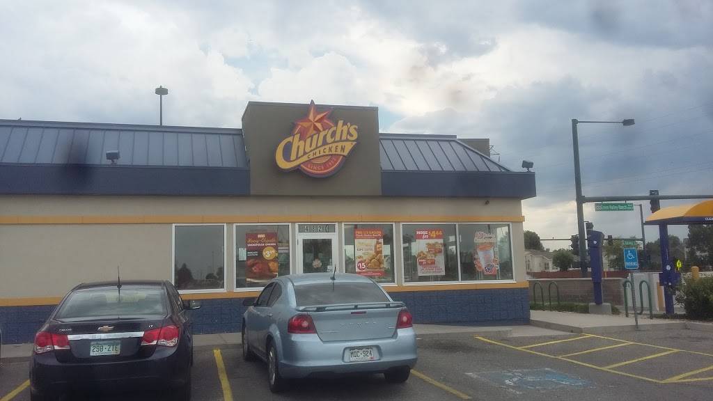 Churchs Chicken | restaurant | 4820 Chambers Rd, Denver, CO 80239, USA | 3033757664 OR +1 303-375-7664