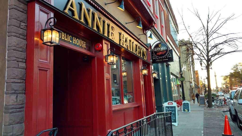 Annie Baileys Irish Public House | restaurant | 28 E King St, Lancaster, PA 17602, USA | 7173934000 OR +1 717-393-4000