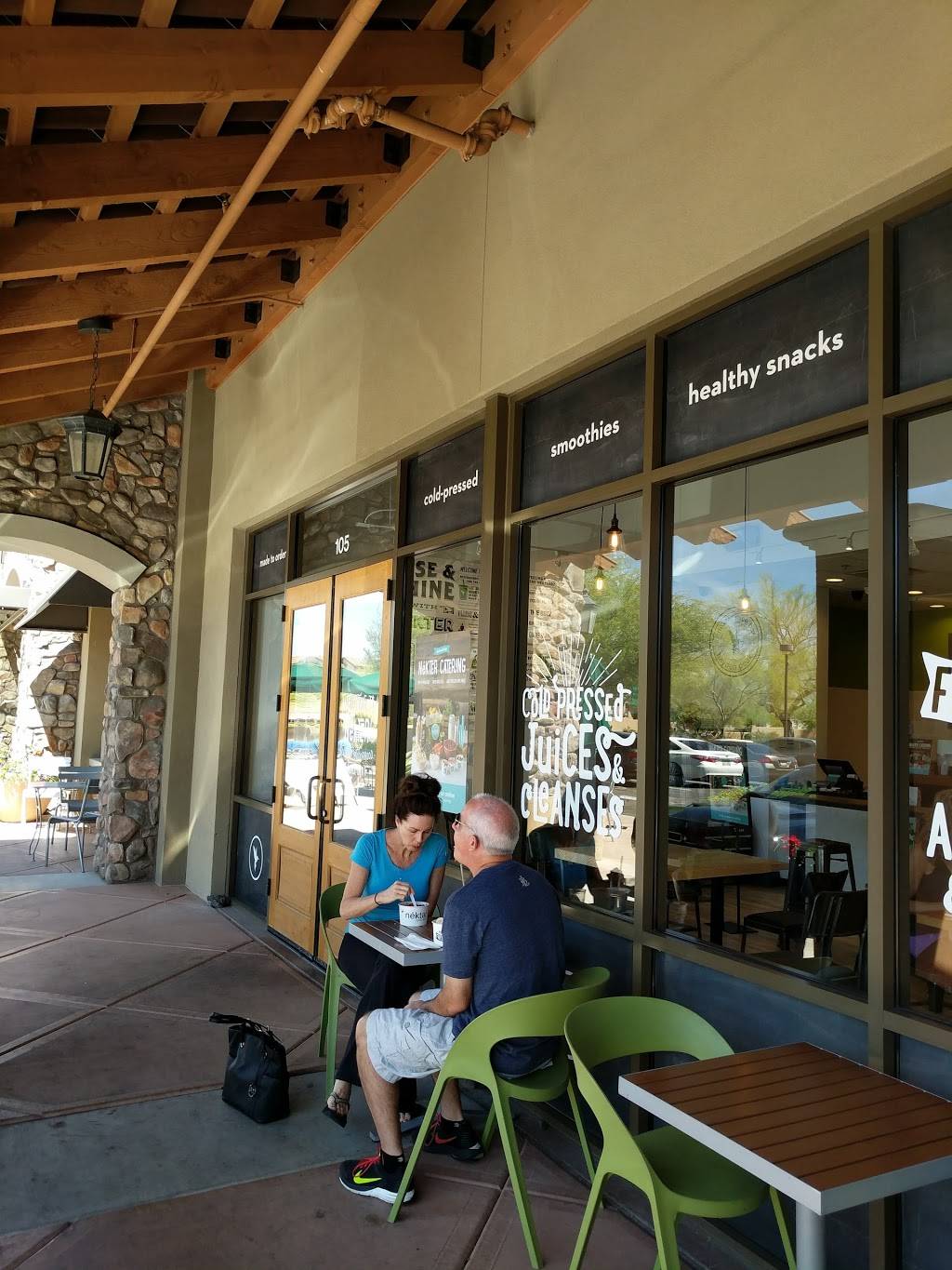 Nekter Juice Bar | cafe | 20553 North Hayden Road #105, Scottsdale, AZ 85255, USA | 4807713405 OR +1 480-771-3405