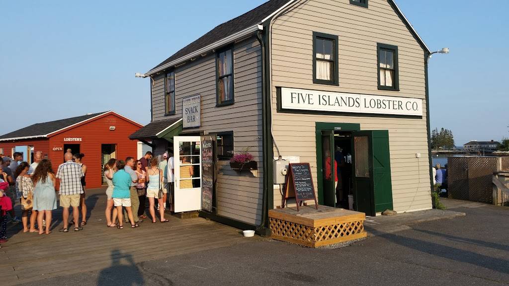 Five Islands Lobster Co | restaurant | 1447 5 Islands Rd, Georgetown, ME 04548, USA | 2073712990 OR +1 207-371-2990