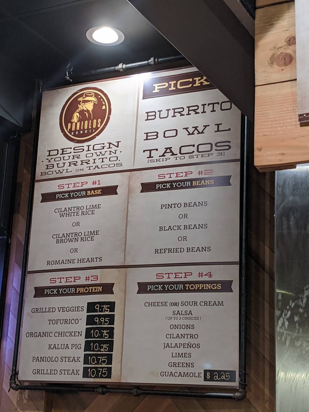 Paniolos | restaurant | 4450 Kapolei Pkwy #520, Kapolei, HI 96707, USA | 8086742223 OR +1 808-674-2223