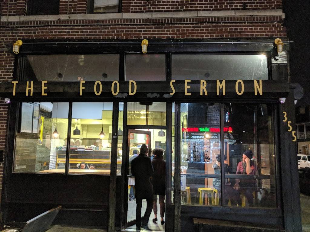 The Food Sermon | restaurant | 355 Rogers Ave, Brooklyn, NY 11225, USA | 7184847555 OR +1 718-484-7555