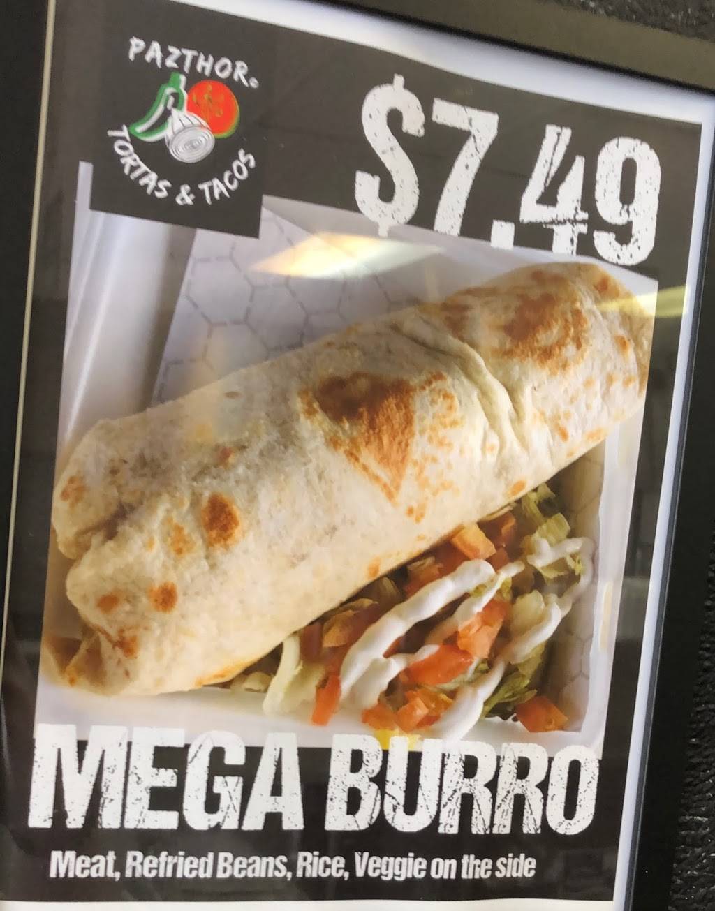Pazthor. Burgers & Tortas | restaurant | 5900 E Berry St, Fort Worth, TX 76119, USA | 8173951150 OR +1 817-395-1150