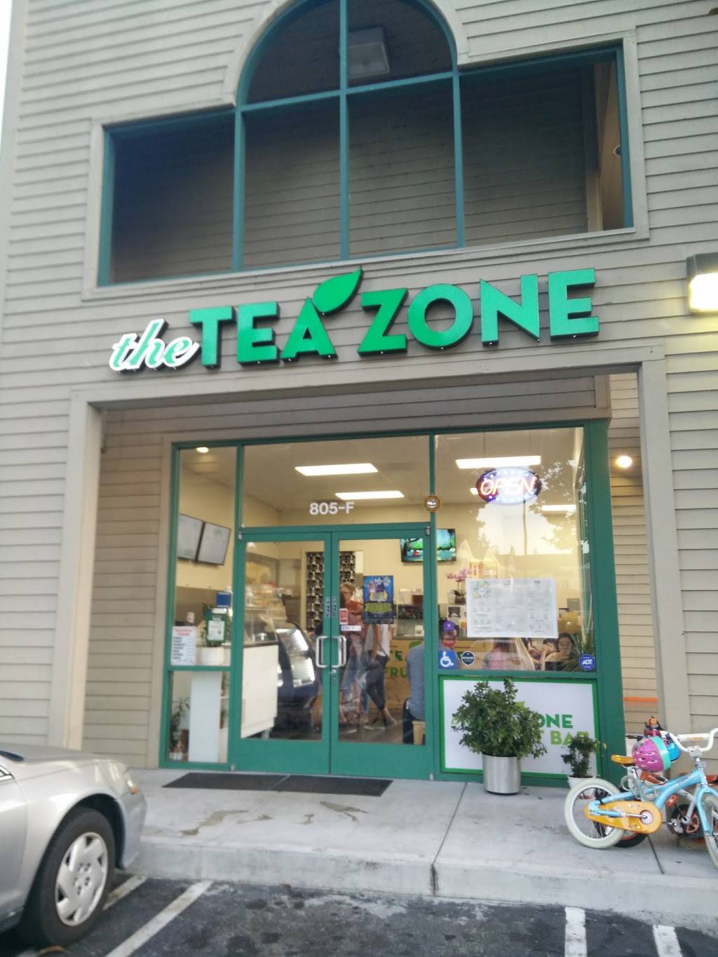 The Tea Zone and Fruit Bar | cafe | 805 E El Camino Real F, Mountain View, CA 94040, USA | 6505673737 OR +1 650-567-3737