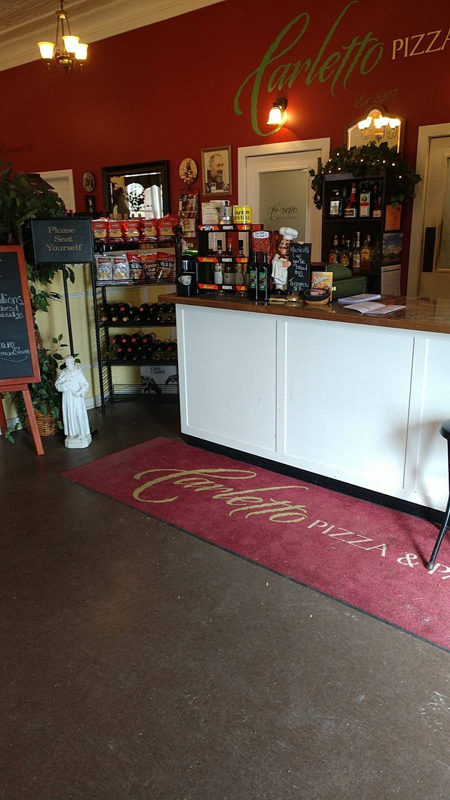 Carletto Pizza & Pasta | restaurant | 220 N Church St, Sudlersville, MD 21668, USA | 4104383003 OR +1 410-438-3003