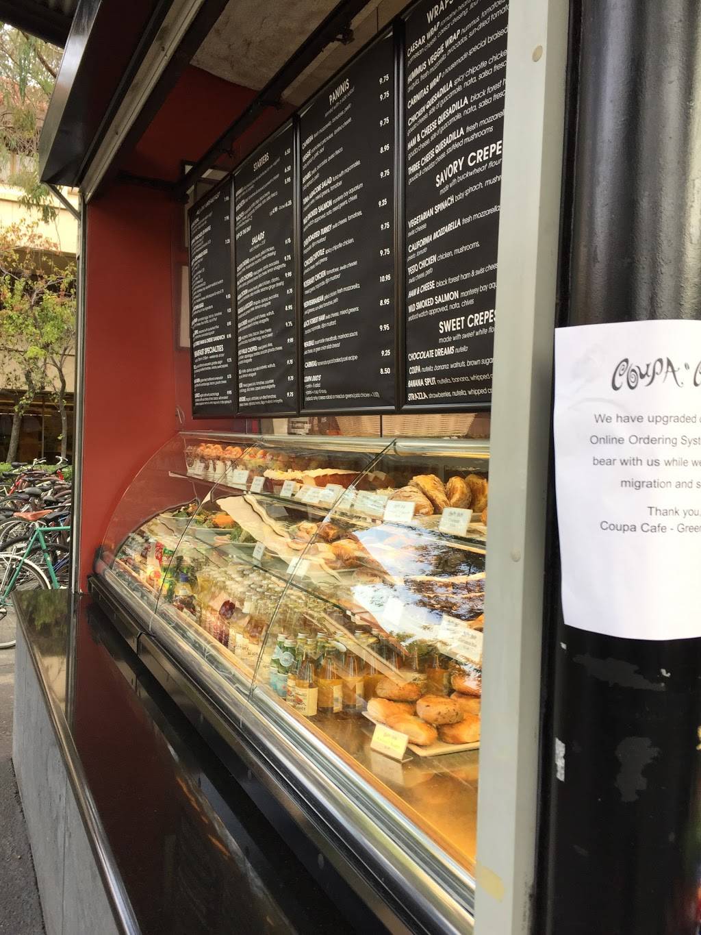 Coupa Cafe - Green Library | cafe | 571 Escondido Mall, Stanford, CA 94305, USA | 6503310672 OR +1 650-331-0672