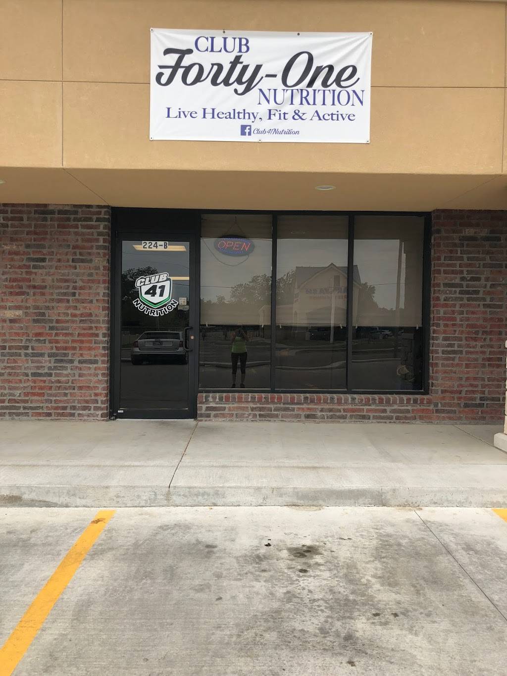 Club 41 Nutrition | restaurant | 3634, 224 N Mission St suite b, Sapulpa, OK 74066, USA | 9187292427 OR +1 918-729-2427