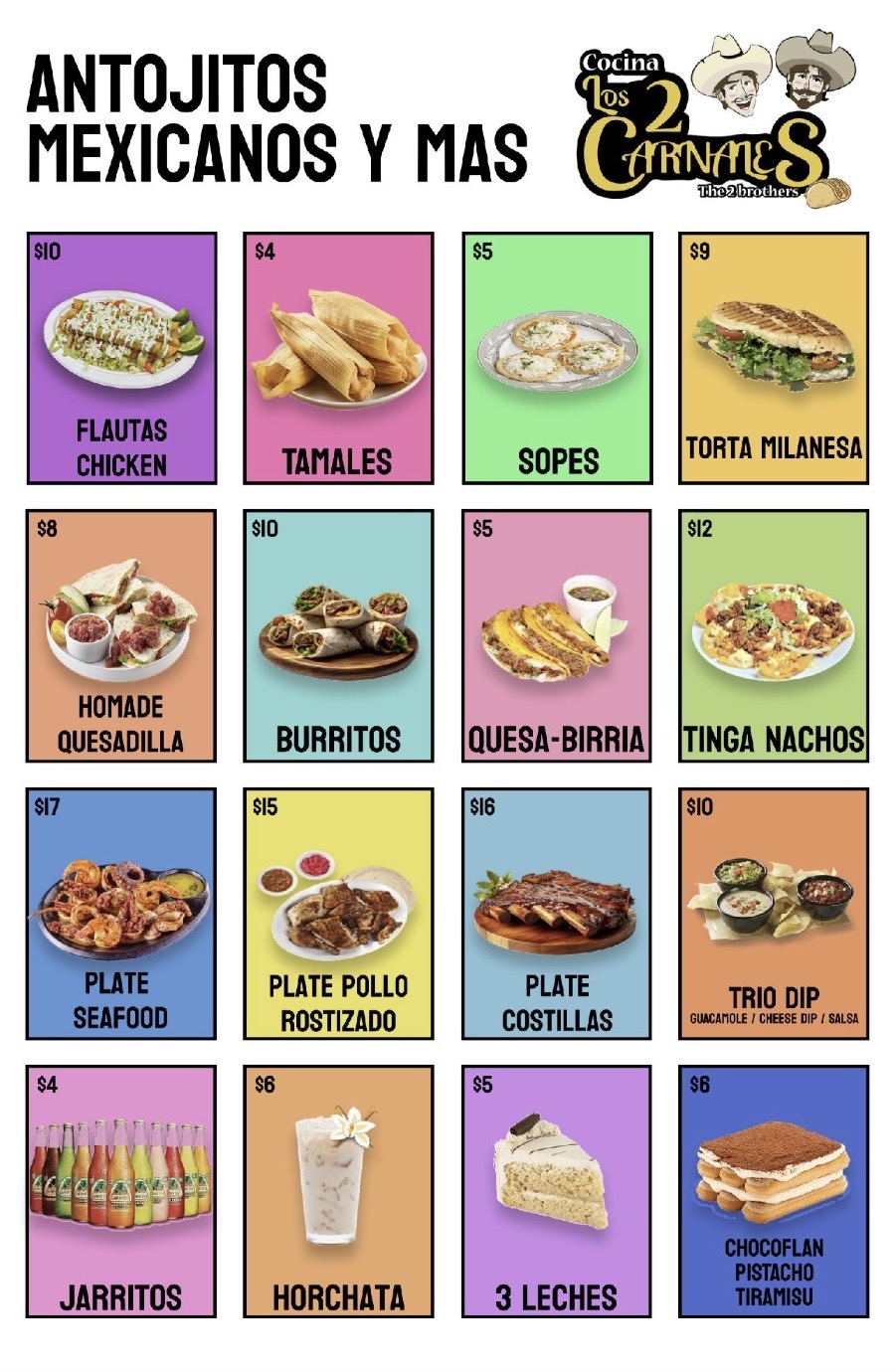 Los 2 Carnales Jax | restaurant | 13423 Beach Blvd, Jacksonville, FL 32246, USA | 9047046433 OR +1 904-704-6433