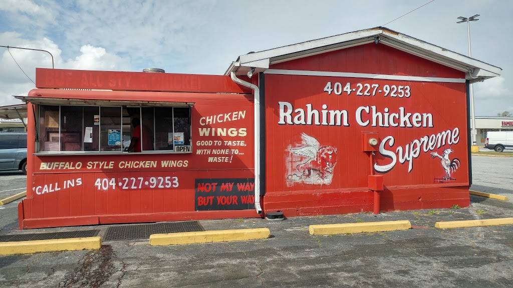 Rahim Chicken Supreme | restaurant | 2883 Lakewood Ave SW, Atlanta, GA 30315, USA | 4042279253 OR +1 404-227-9253