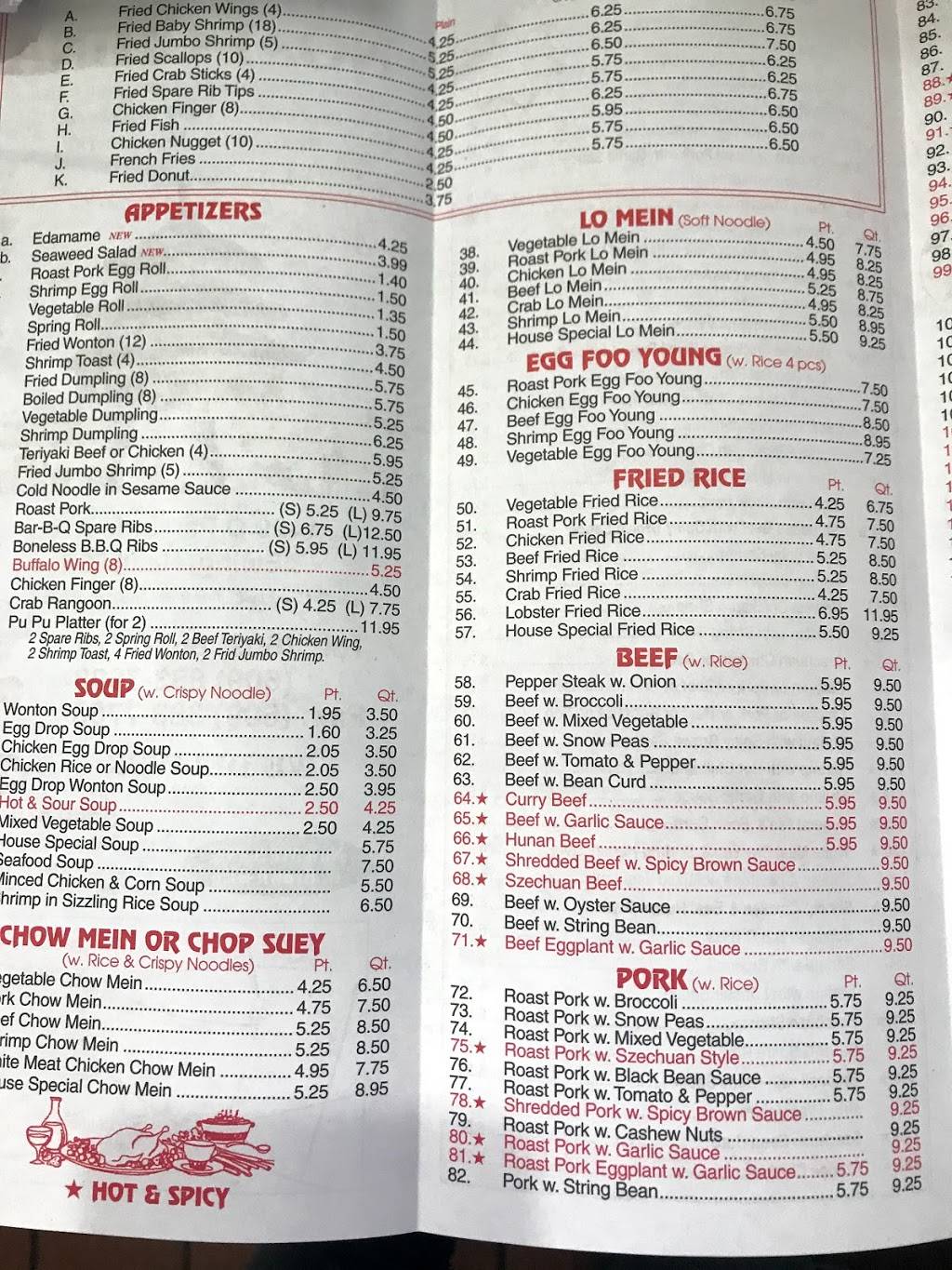 Number 1 Chinese Restaurant | restaurant | 1429 Parkside Ave, Ewing Township, NJ 08638, USA | 6098837775 OR +1 609-883-7775