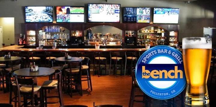 The Bench Sports Bar & Grill | restaurant | 3159 Yorba Linda Blvd, Fullerton, CA 92831, USA | 7145289150 OR +1 714-528-9150